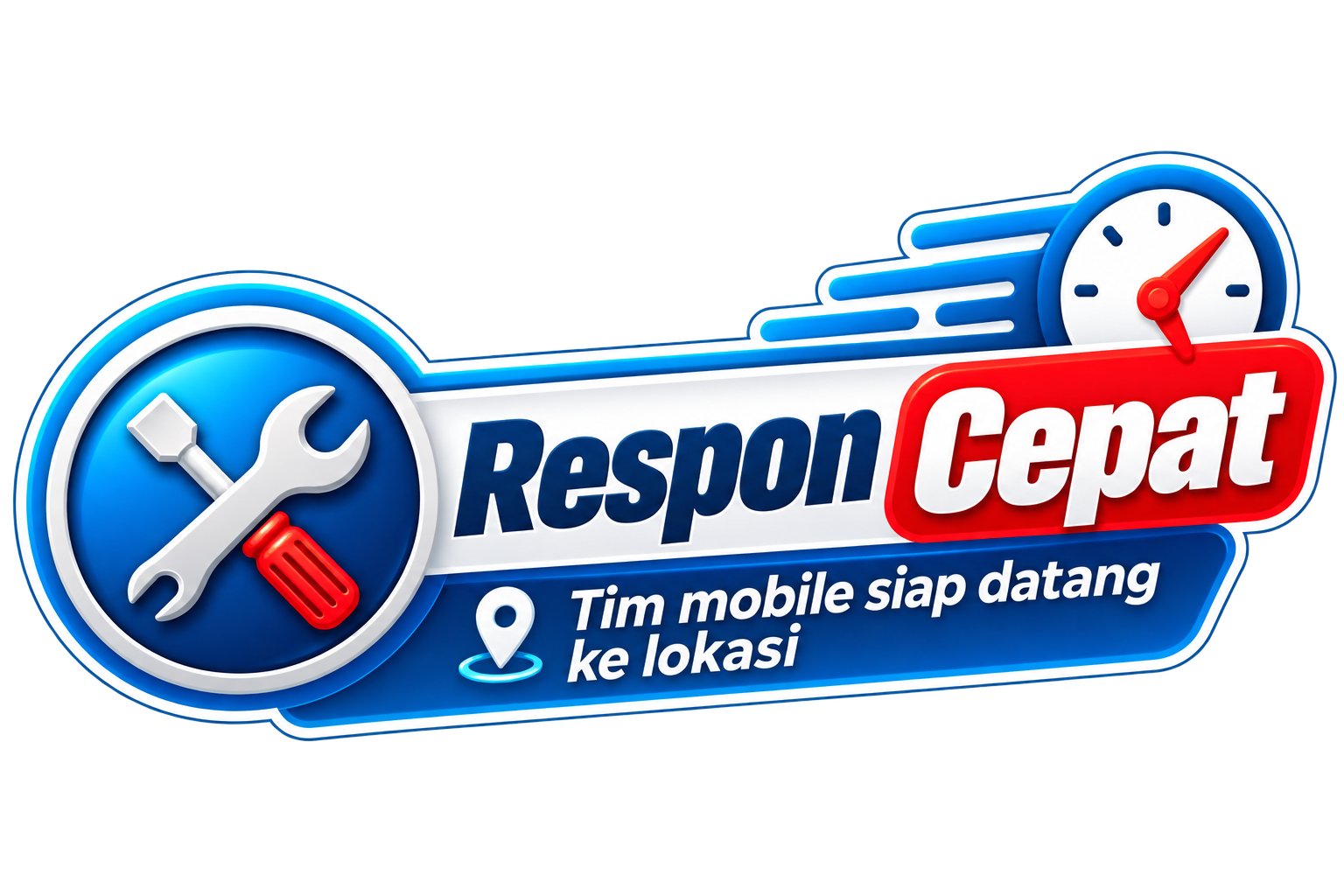 Respon Cepat - Tim mobile siap datang ke lokasi
